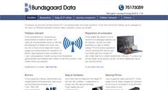 Desktop Screenshot of bundsgaard.dk